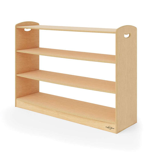 Seoras 3-Level Open Back Shelf (Solid Kickplate)