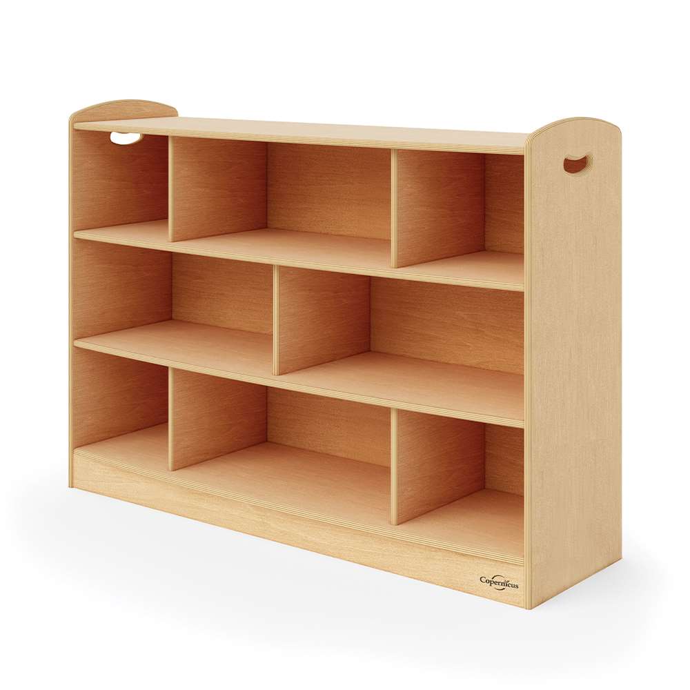 Seoras 3-Level Staggered Shelf (Solid Kickplate)