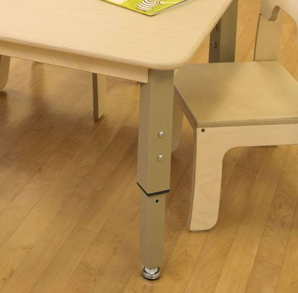 Seoras 47in x 30in Birch Adjustable Activity Table - Rectangle