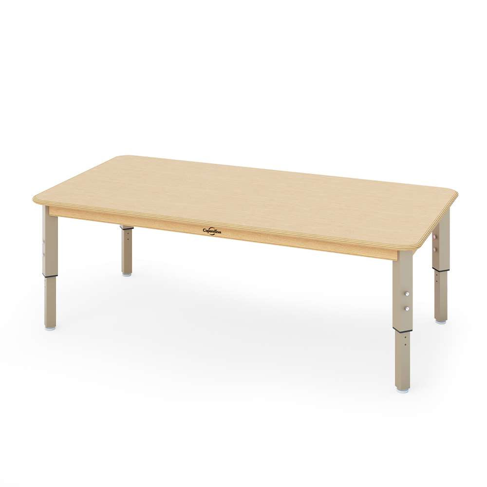 Seoras 60in x 30in Birch Adjustable Activity Table - Rectangle