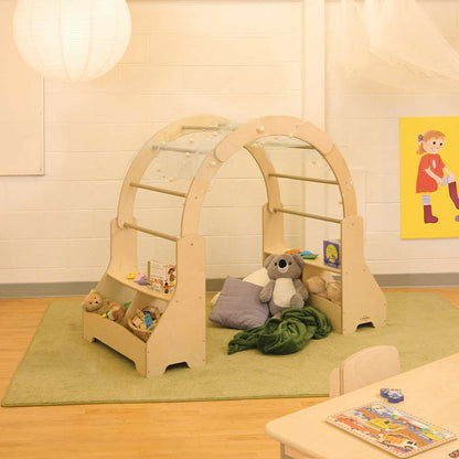Seoras Birch Cozy Space Arch with Shelves