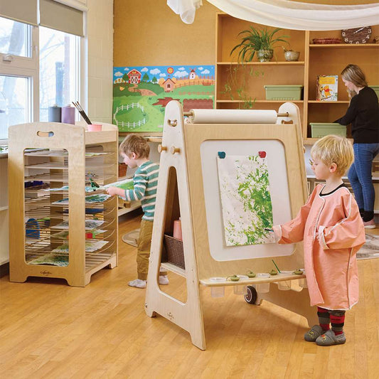 Seoras Birch Double Sided Painting Easel