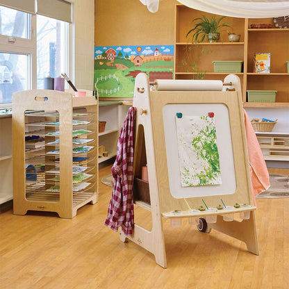 Seoras Birch Double Sided Painting Easel