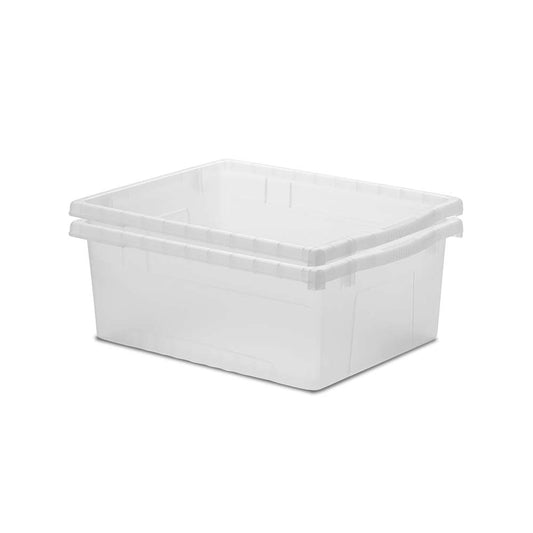 Clear Large Open Tub Kit - Set of 2
