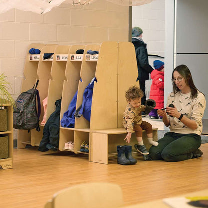Seoras Cubby End Unit for 2 Students