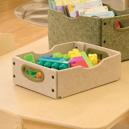 Sand Stubby Softouch Storage Bin Kit- Sets