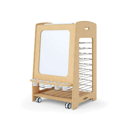Seoras Birch Painting Easel with Drying Rack