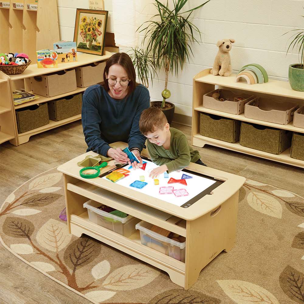 Seoras Birch Sensory Light Table Premium Model - Toddler