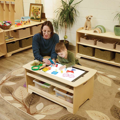 Seoras Birch Sensory Light Table Premium Model - Toddler