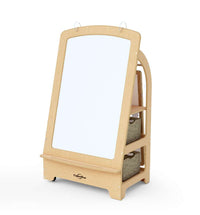 Seoras Birch Teaching Easel with Softouch Storage Bins