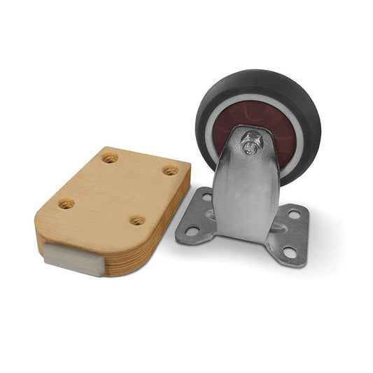 Tilt & Go Castor Kit for Birch Shelving - Set of 2