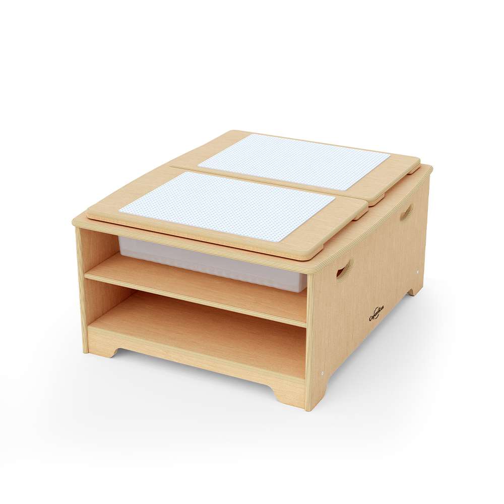 Seoras Birch Double Wide Sensory Table - Toddler