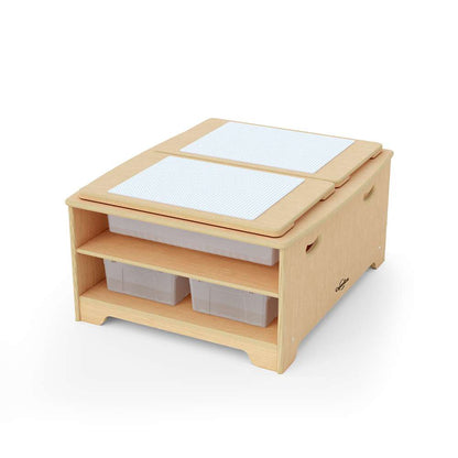 Seoras Birch Double Wide Sensory Table - Toddler