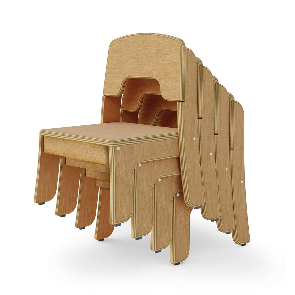 Seoras 10" Birch Classroom Chair