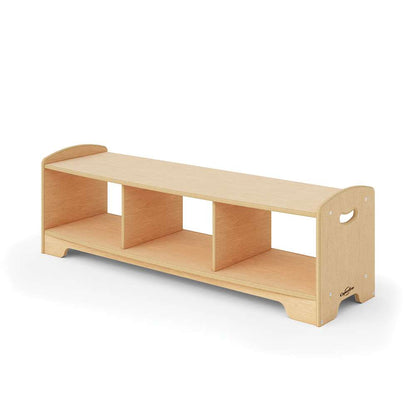 Seoras 1-Level Open Back Staggered Shelf