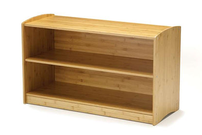 Bamboo Shelving Unit and Tubs