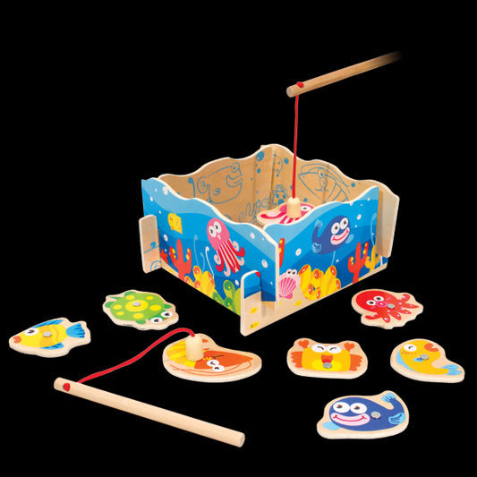 Fishing Game with Aquarium