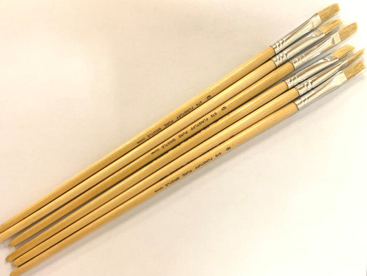 Flat-Long Handled Brushes