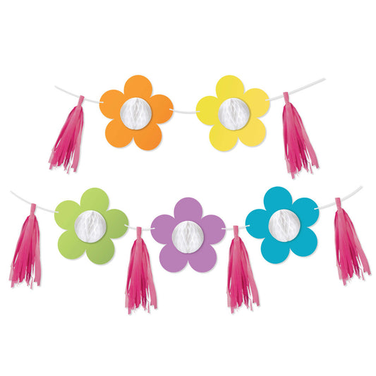 Flowers and Tassels 3D Dimensional Accents