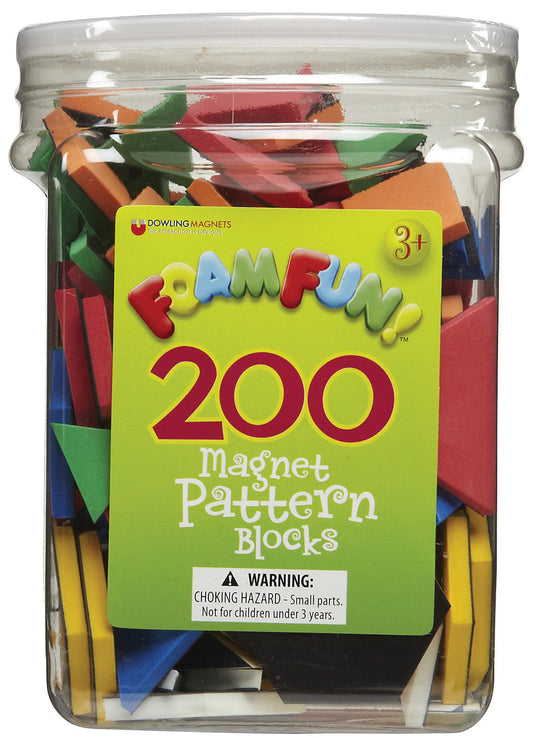 Foam Fun Magnet Pattern Blocks