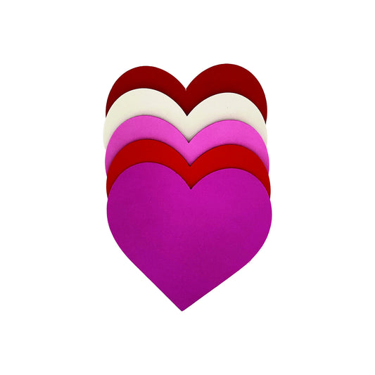 Foam Shapes - 6" Hearts