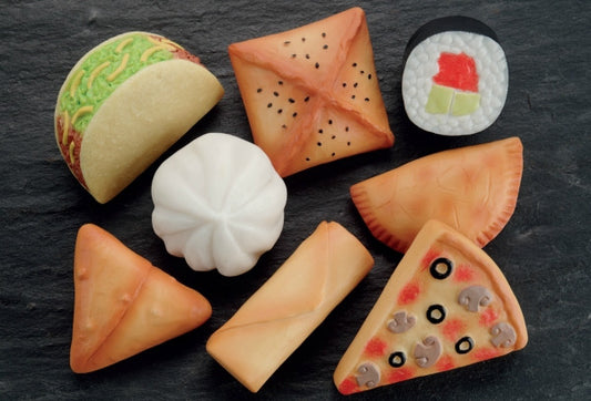 Foods of the World Sensory Stones 8PC