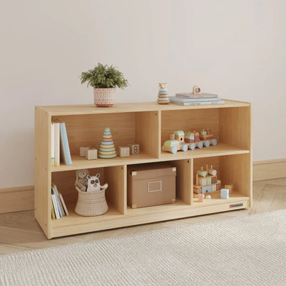 5 Compartment Mobile Cubby Storage Unit