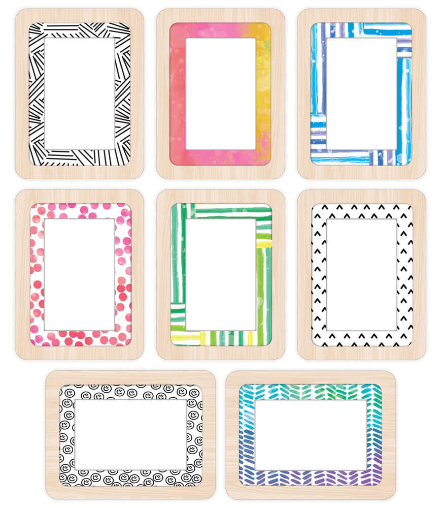 Frame Tags Cutout - Set of 36
