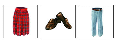 French Flashcards - Les vêtements