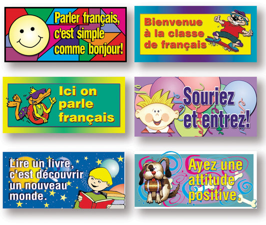 French Signs - Set of 6