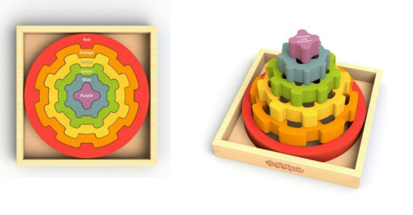 Gear Stacker Puzzle