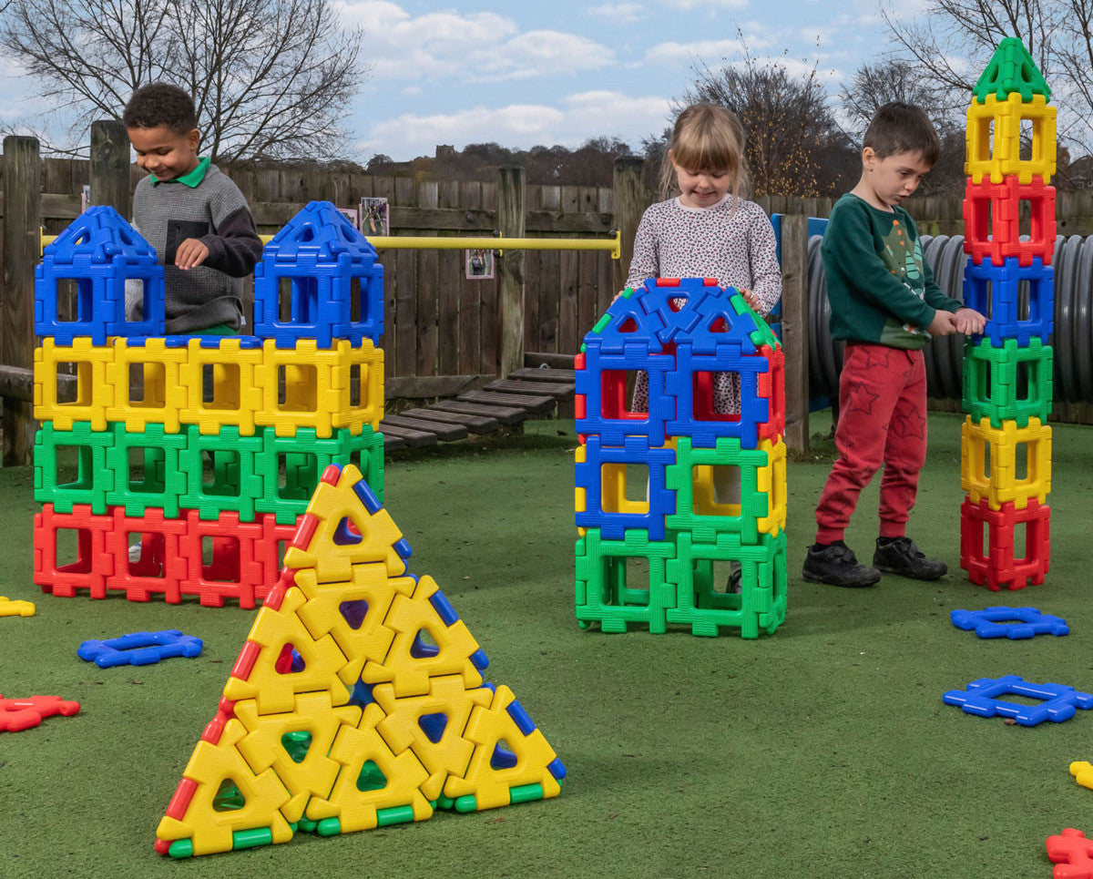 Giant Polydron Super Value Set