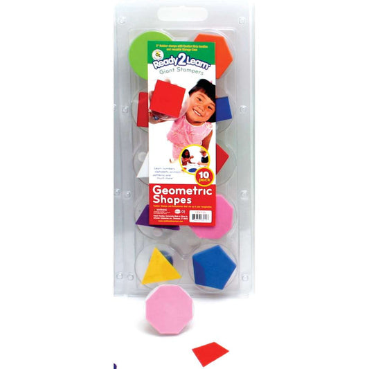 Giant READY 2 LEARN® Stampers - Geometric Shapes