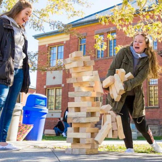 Giant Tower Game with Storage Bag