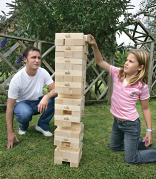 Giant Tower Game with Storage Bag