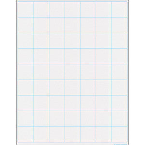 Graphing Grid Large Squares Write-On/Wipe-Off Chart