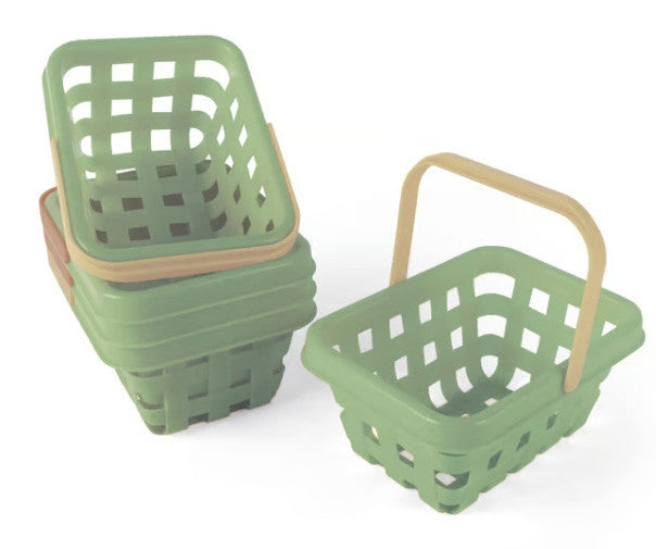 Green Garden Baskets Set Of 5