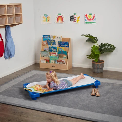 Stackable Kiddie Cot with Sheet -Pack of 6