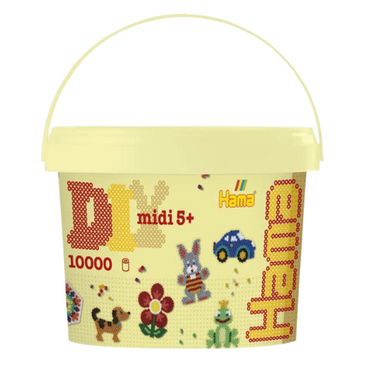 HAMA Beads in Bucket (10,000 pcs)