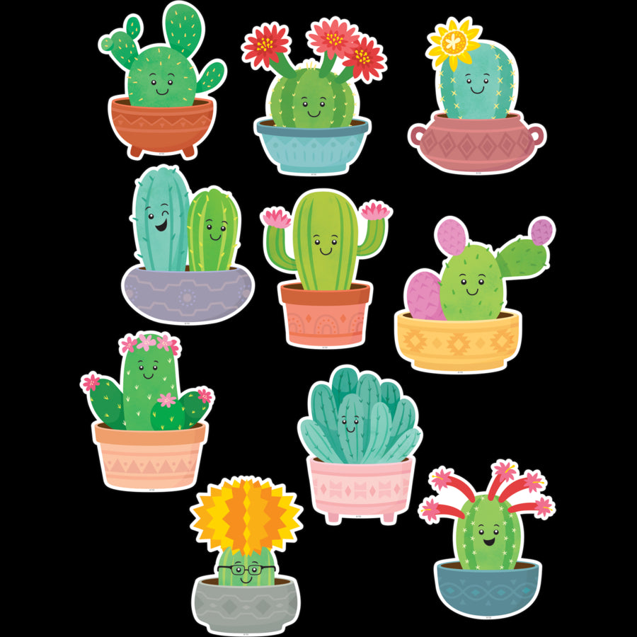 Happy Cactus Crew Accents