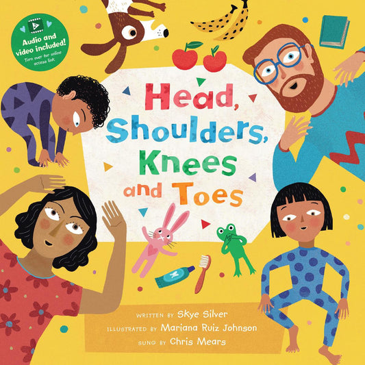 Head, Shoulders, Knees and Toes (Boardbook & Audio)