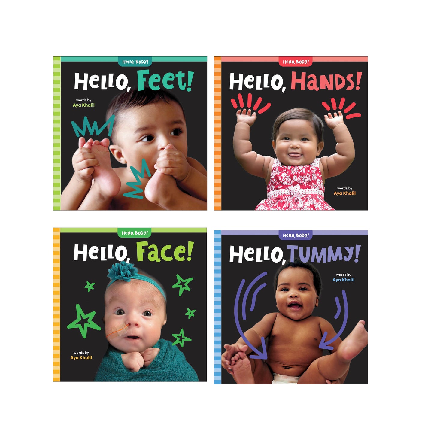 Hello Body! Series - Set Of 4 Books