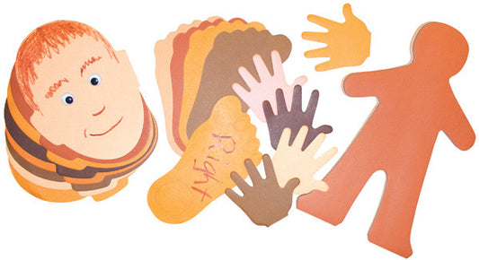 Human Paper Shapes Kit