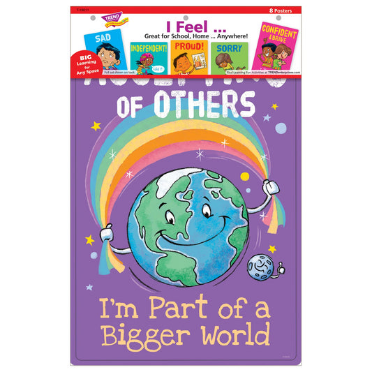 I Feel Learning Posters- Set of 8
