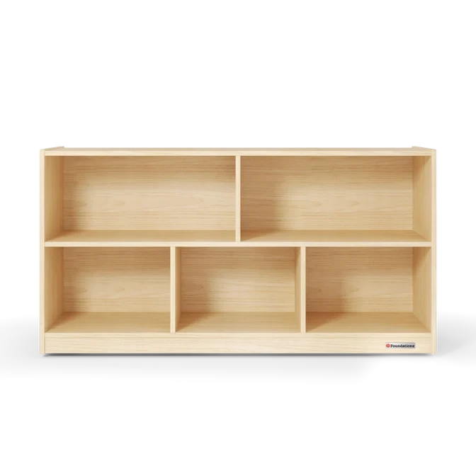 5 Compartment Mobile Cubby Storage Unit
