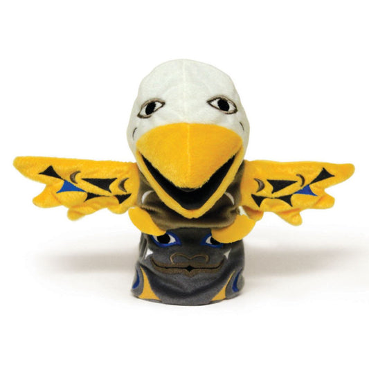 Indigenous Hand Puppet- Sky the Eagle Bear Totem