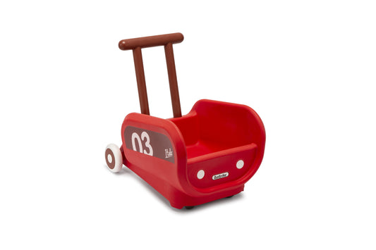 Italo Push Shopping Cart - Red