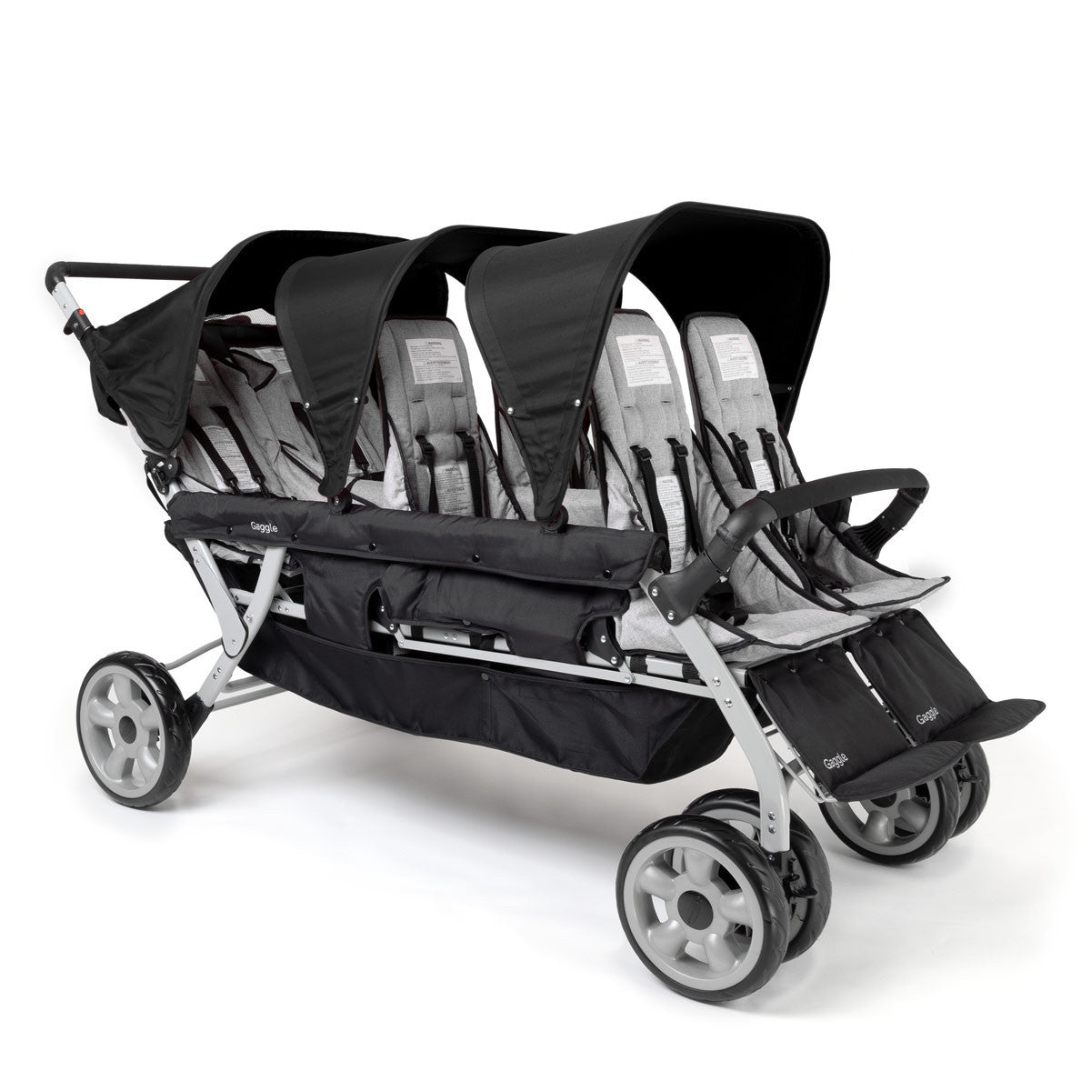 Jamboree 6-Passenger Stroller (Black)