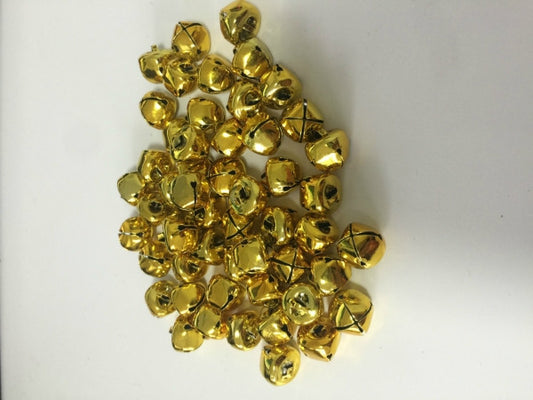 Jingle Bells - Gold 12mm(100pk)