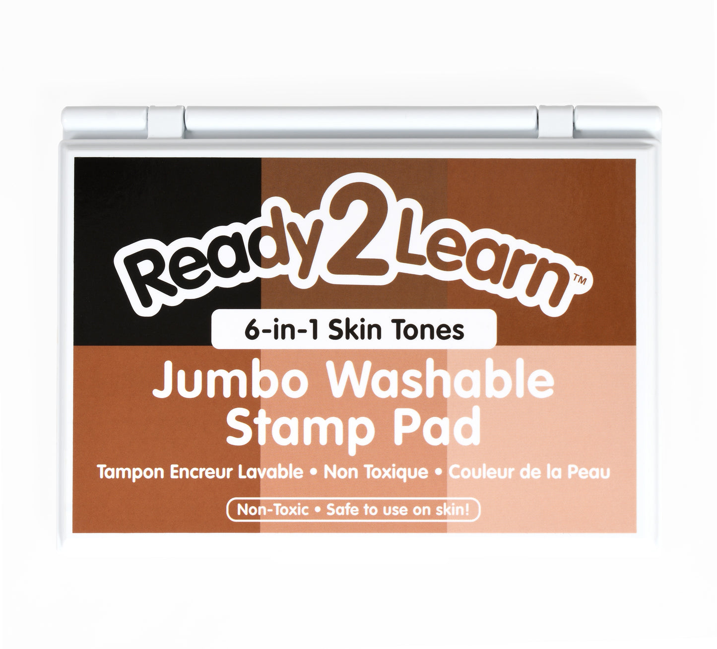 Jumbo 6-in-1 Washable Stamp Pad (Skin Tones)